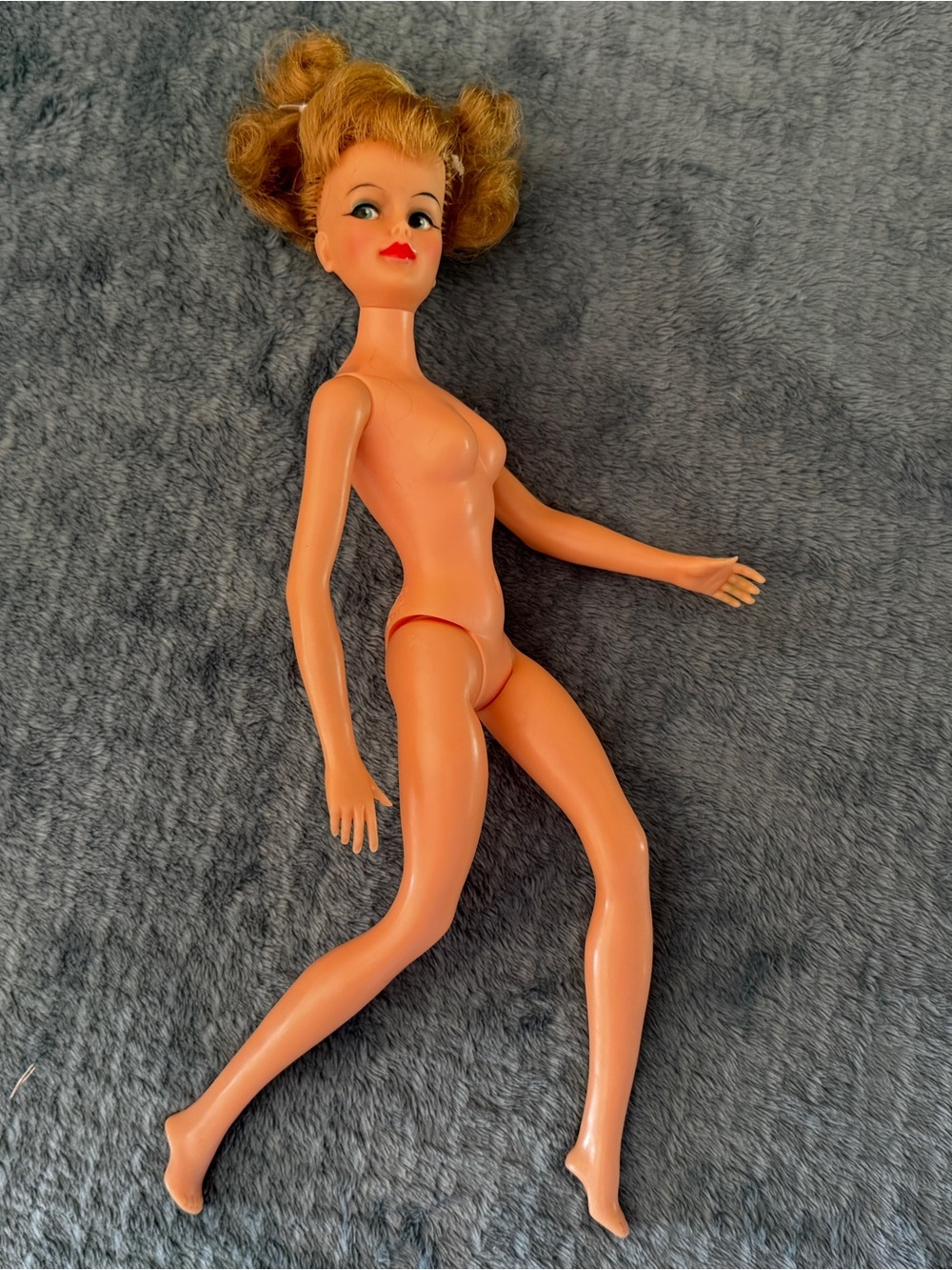 VTG 1965 Ideal Misty Glamour 11.5” Doll “Pos’n” Bendable Blonde Tammy’s bestie.